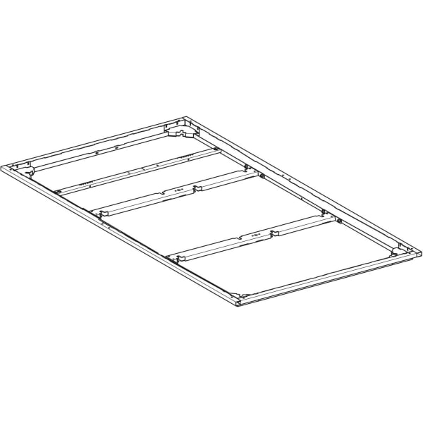 Geberit Duofix Installationsrahmen, 150x90 cm für zehn Füße