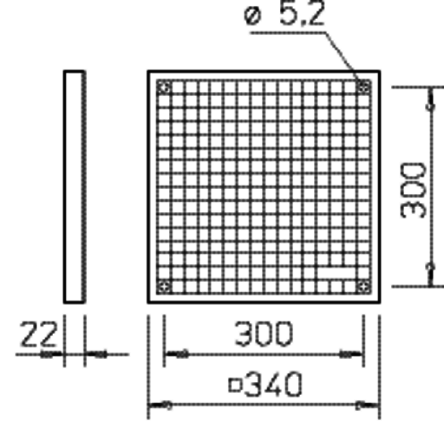 Helios G 315 Lüftungsgitter