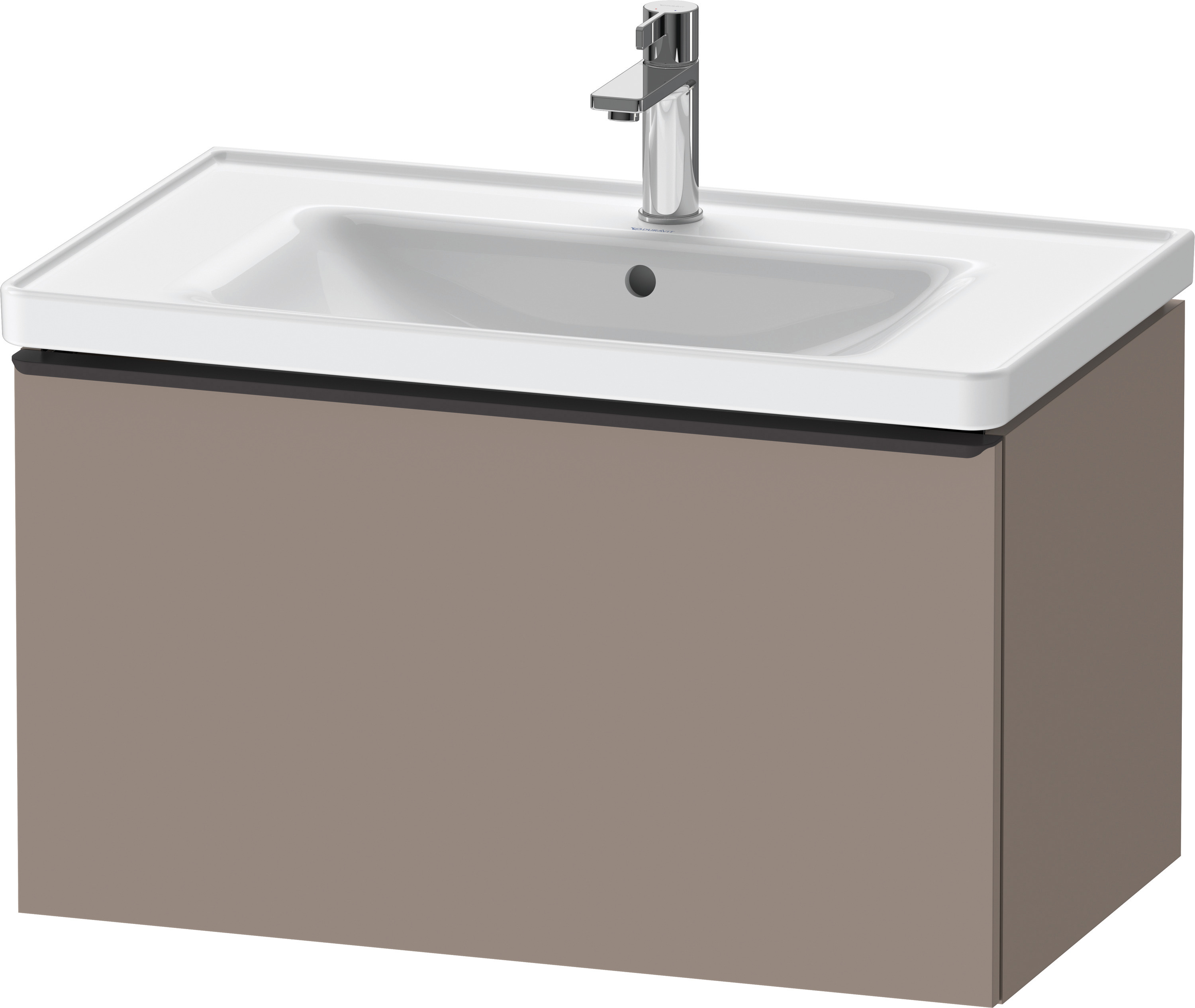 Duravit D-Neo WTU,Wdh,Ausz:1,Gr:Diamant Schw. 784x452x440mm,Basalt Matt, Dekor