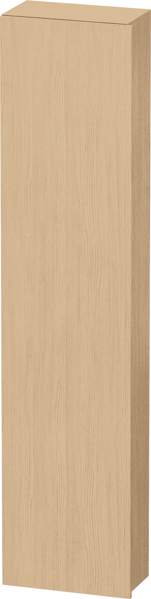 Duravit Hochschrank DuraStyle,240x400x1800mm, 1Tür,TA links, Eiche Natur