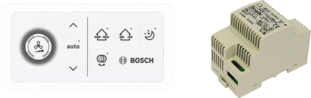 BOSCH Zub. dezentraler Lüftung CV 40 H/H Lüftungsregler mit Hutschienennetzteil