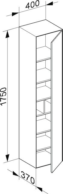 KE HS Edition Lignatur 33330 L. angeschl. Eiche Ve.
