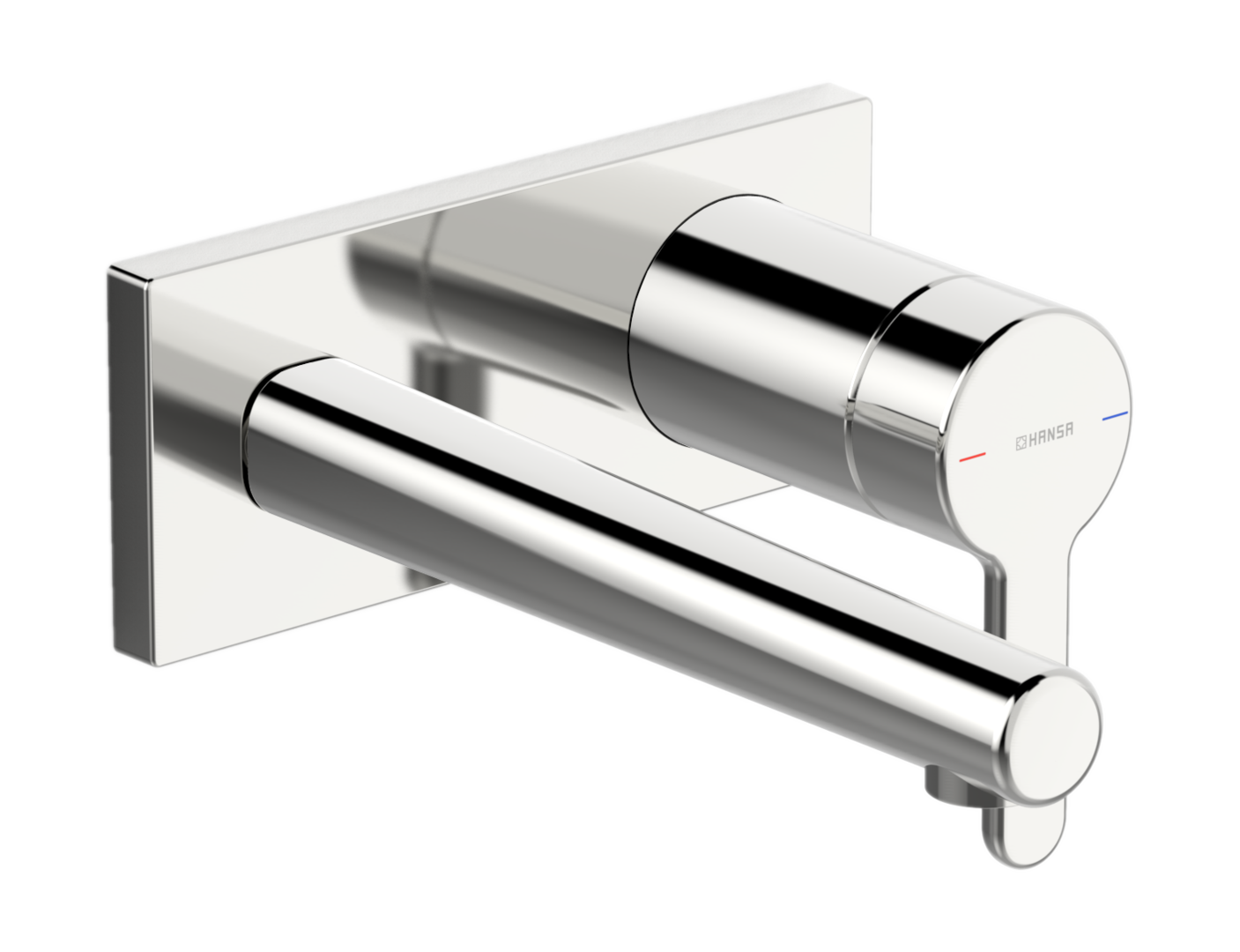 Hansa EHM FM-Set f. WT-Batt. HANSADESIGNO Style 5109 Ros. eckig Ausld. 194mm DN15