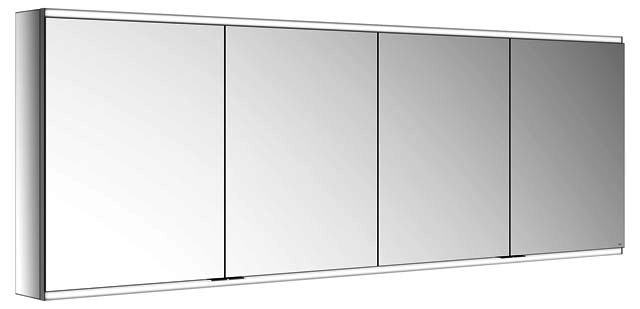 KEUCO Royal Modular 2.0 SPS, bel. 80041, Vorb,4Steckd,sb-elox,2100x700x160mm