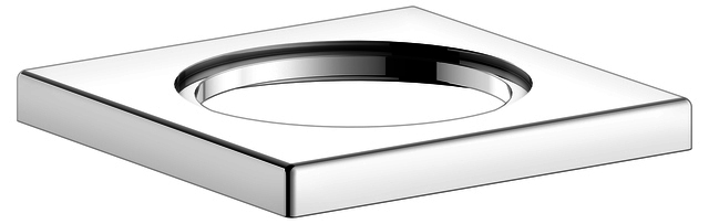 KEUCO Rosette eckig IXMO 59599, f. EHM-WT-Mischer verchr.