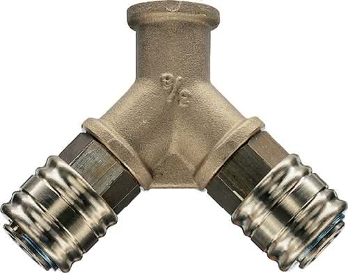 Verteiler Gew.G 1/2 Zoll/19,17mm DN 7,2,Innengewinde,2 Kupplungen EWO Verteiler Gew.G 1/2 Zoll/19,17mm DN 7,2,Innengewinde,2 Kupplungen EWO
