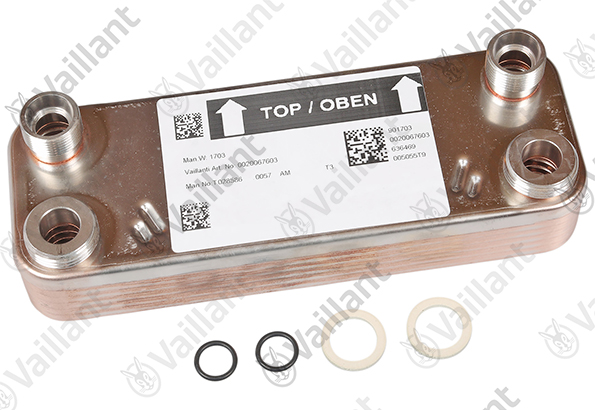Vaillant Wärmetauscher, PK/HK Vaillant-Nr. 0020085463