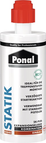 2K-Expansionskleber Statik 165g Kartusche PONAL 2K-Expansionskleber Statik 165g Kartusche PONAL