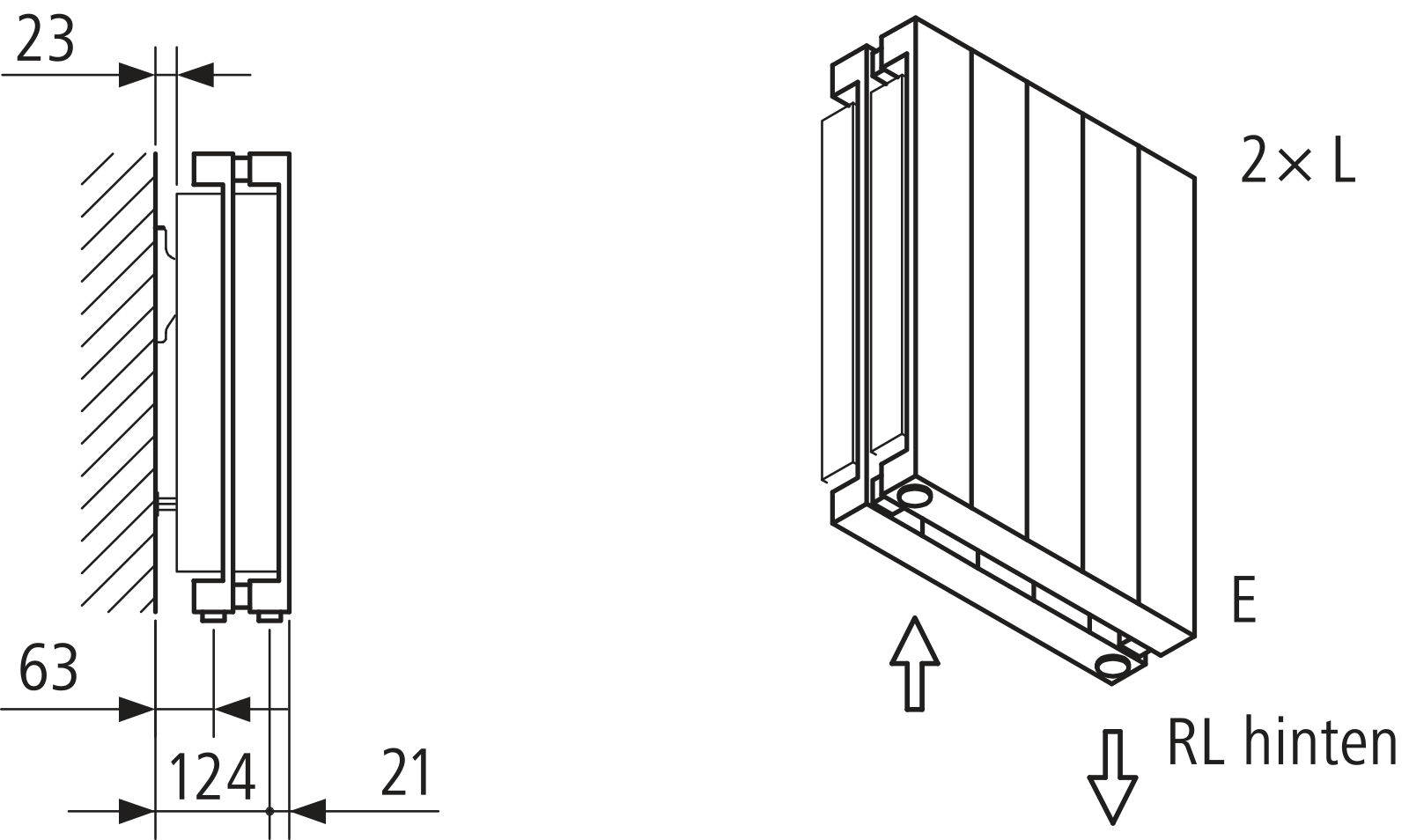 Kermi Heizwand HVN Typ22 BH1800x122x1400 QN5422, RAL9016, 6 bar, ANB12