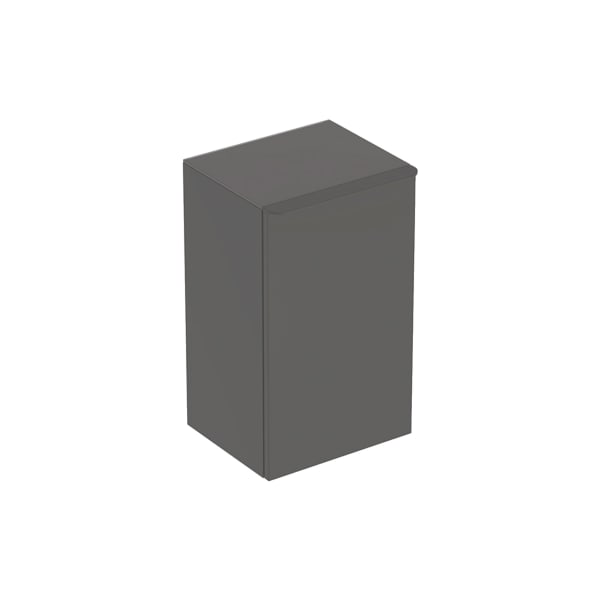 Geberit Smyle Seitenschrank, eckig mit einer Tür re, 36x60x32,6cm, lava
