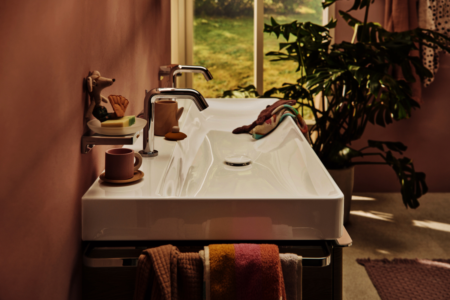 Hansgrohe WTM 110 Tecturis S Fine CoolStart ohne Ablaufgarnitur chrom