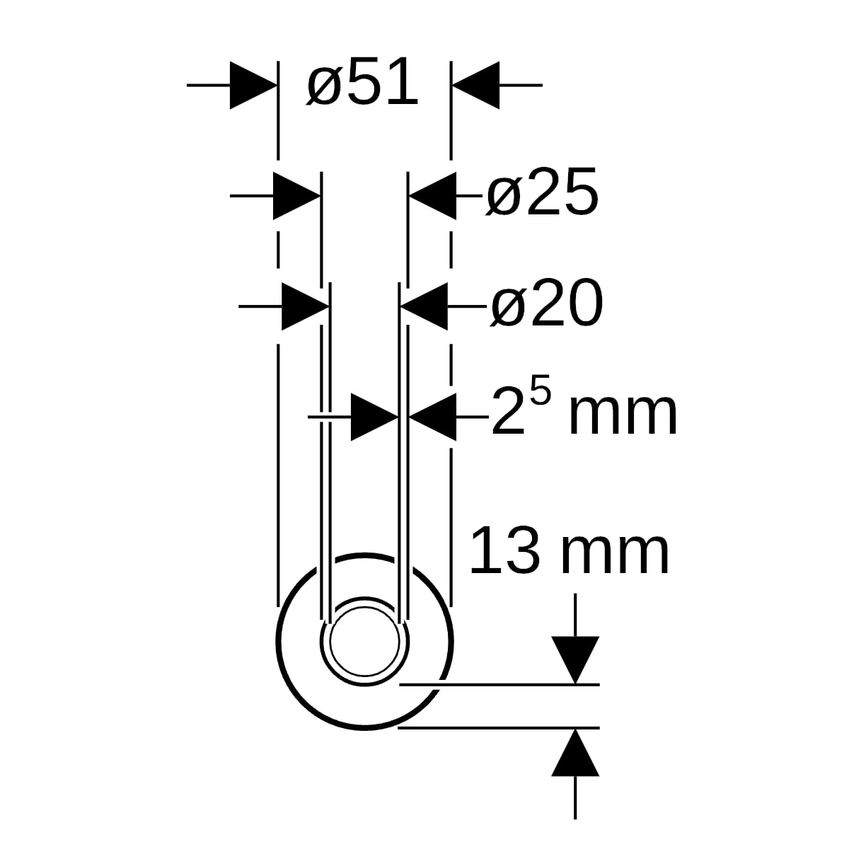 Geberit Systemrohr ML, rund vorgedämmt 13mm Rollenware d25, L:25m blau ab Bj 2024