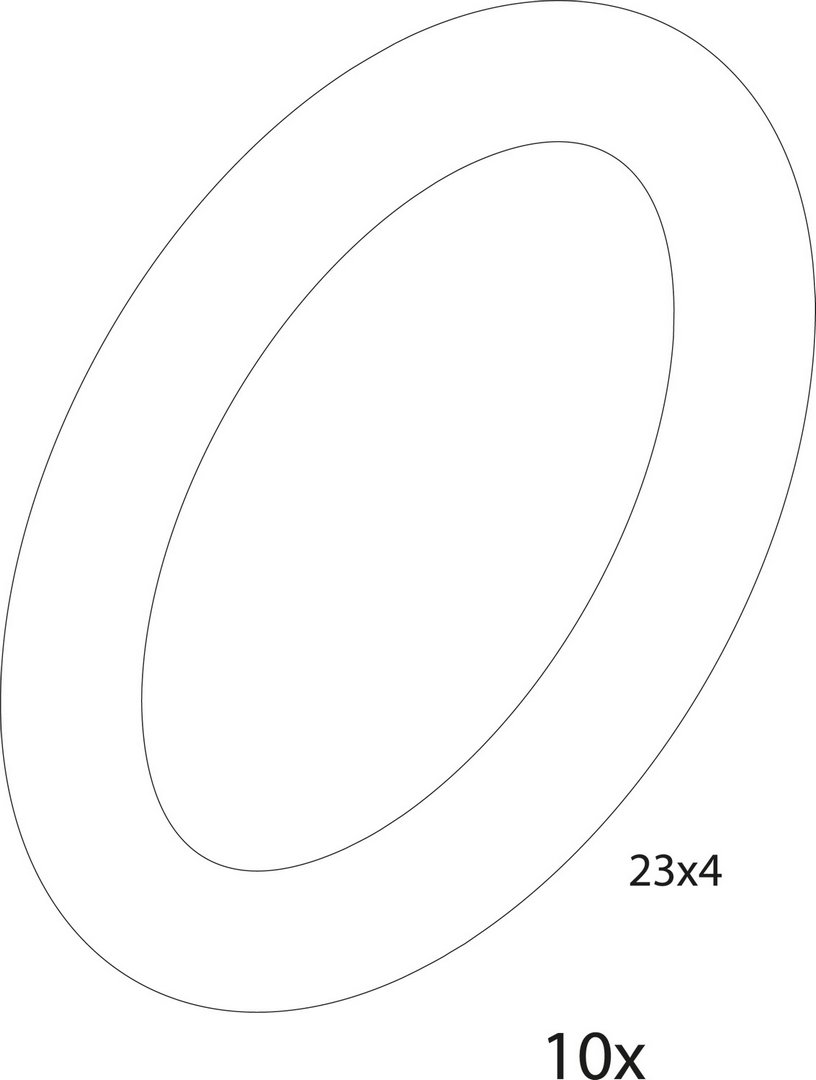 BOSCH Ersatzteil TTNR: 87167713530 O-Ring 23x4 (10x)