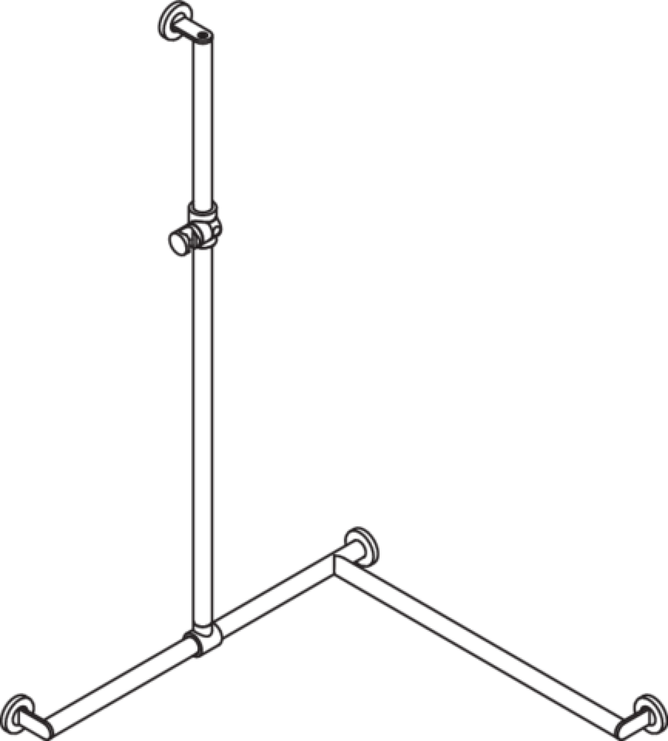 HEWI DUHA, d:32,re, A1:1250, W1/W2:765, plvb, Br.H.Kst. schw tiefmatt