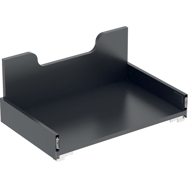 Geberit Untere Schublade o. Kappen, Front, Auszugsschienen, zu WTU B: 60cm