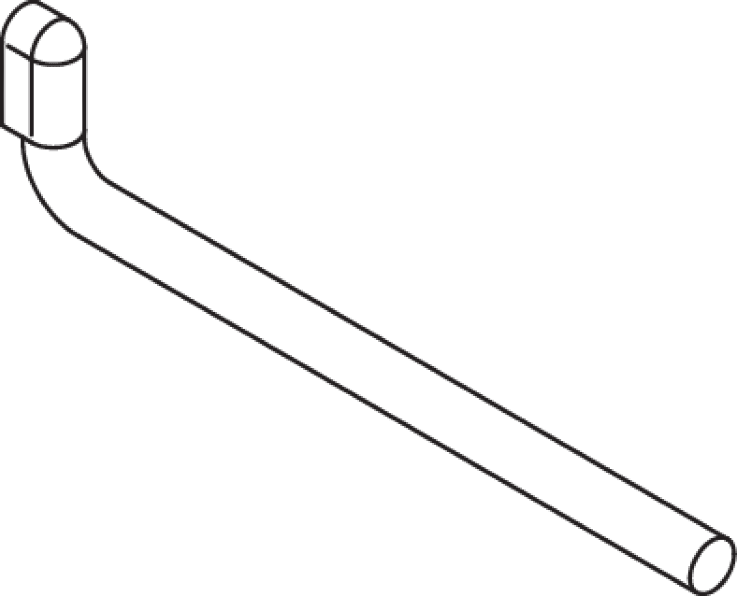 HEWI Handtuchhalter Ser 477, einarmig felsgrau