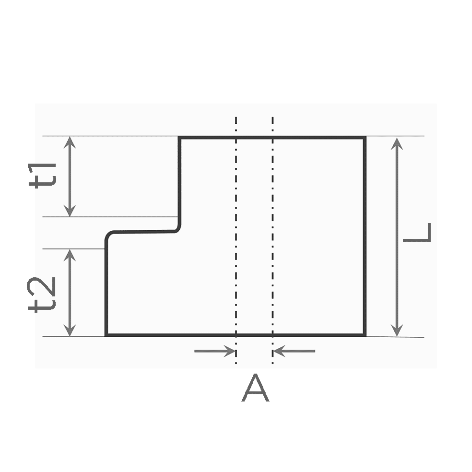 SML-Uebergangsrohre DN 80 x 50, exzentrisch