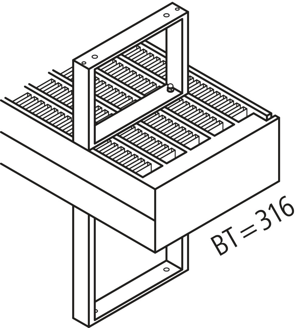 Kermi V-Kon S Typ44 280x255x1700mm QN3684,RAL9016,6 bar,m.Abd.,Vent.re