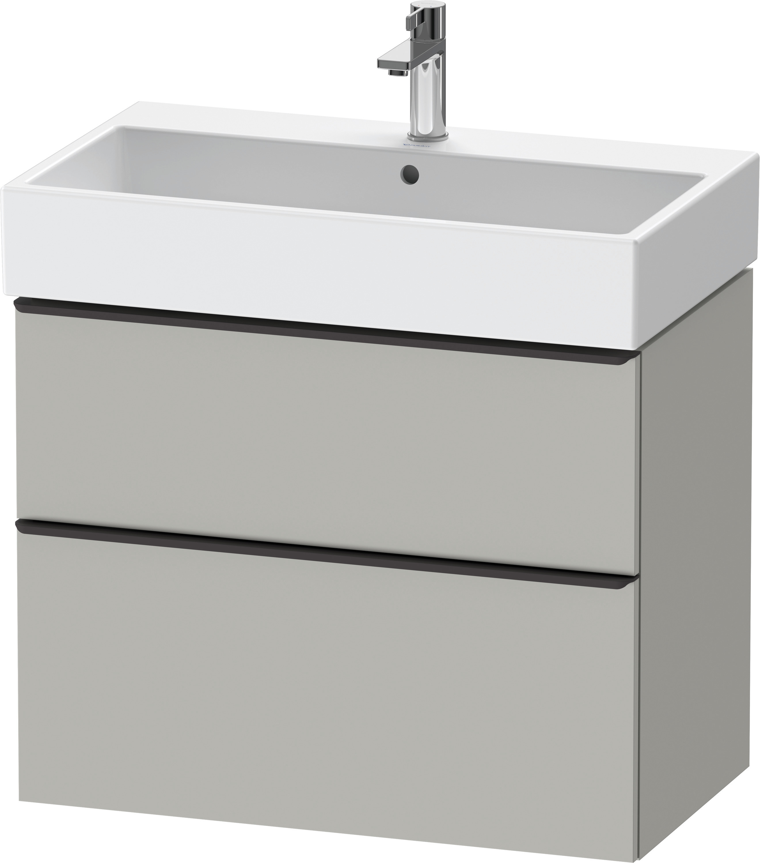 Duravit D-Neo WTU,Ausz:1,Schubk:1,GR:Dia.Schw 784x442x625mm,Wandh,Betongrau Matt,Dek.
