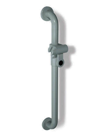 HEWI Brausehalterstange Ser 477, AM:600mm, BA1.1 lichtgrau
