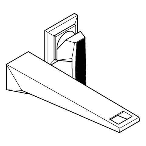 GROHE 2L-WT-Wandbat. All. Bril. PC 29517 FMS Griff Rändelstruktur supersteel