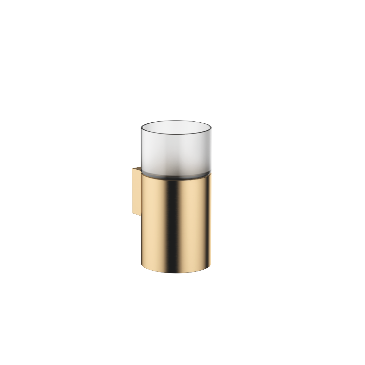 DO Glashalter, Wandmodell SERIENNEUTRAL 83401979 Messing gebürstet (23kt Gold)
