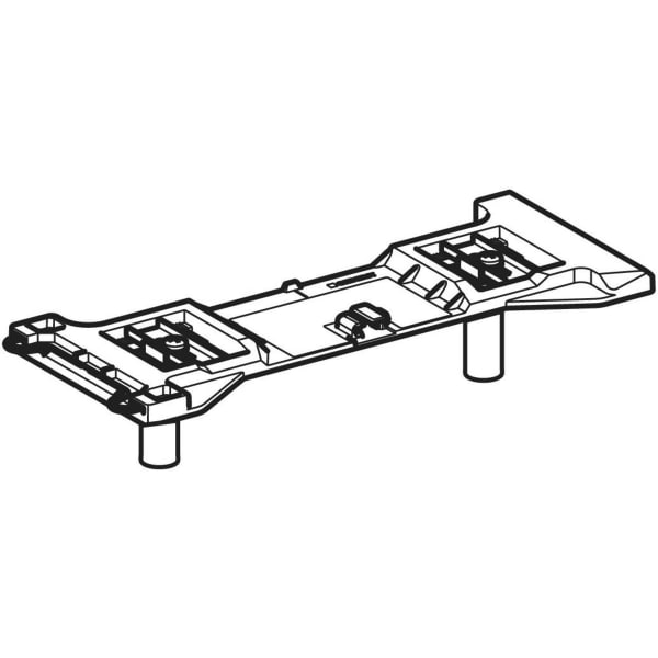 Geberit Adapterplatte mit Befestigungsset zu Geberit AquaClean Tuma