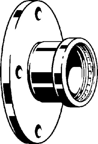 Viega Flanschübergang Prestabo XL 1159.1XL in 108mm (DN100)Stahl verzinkt