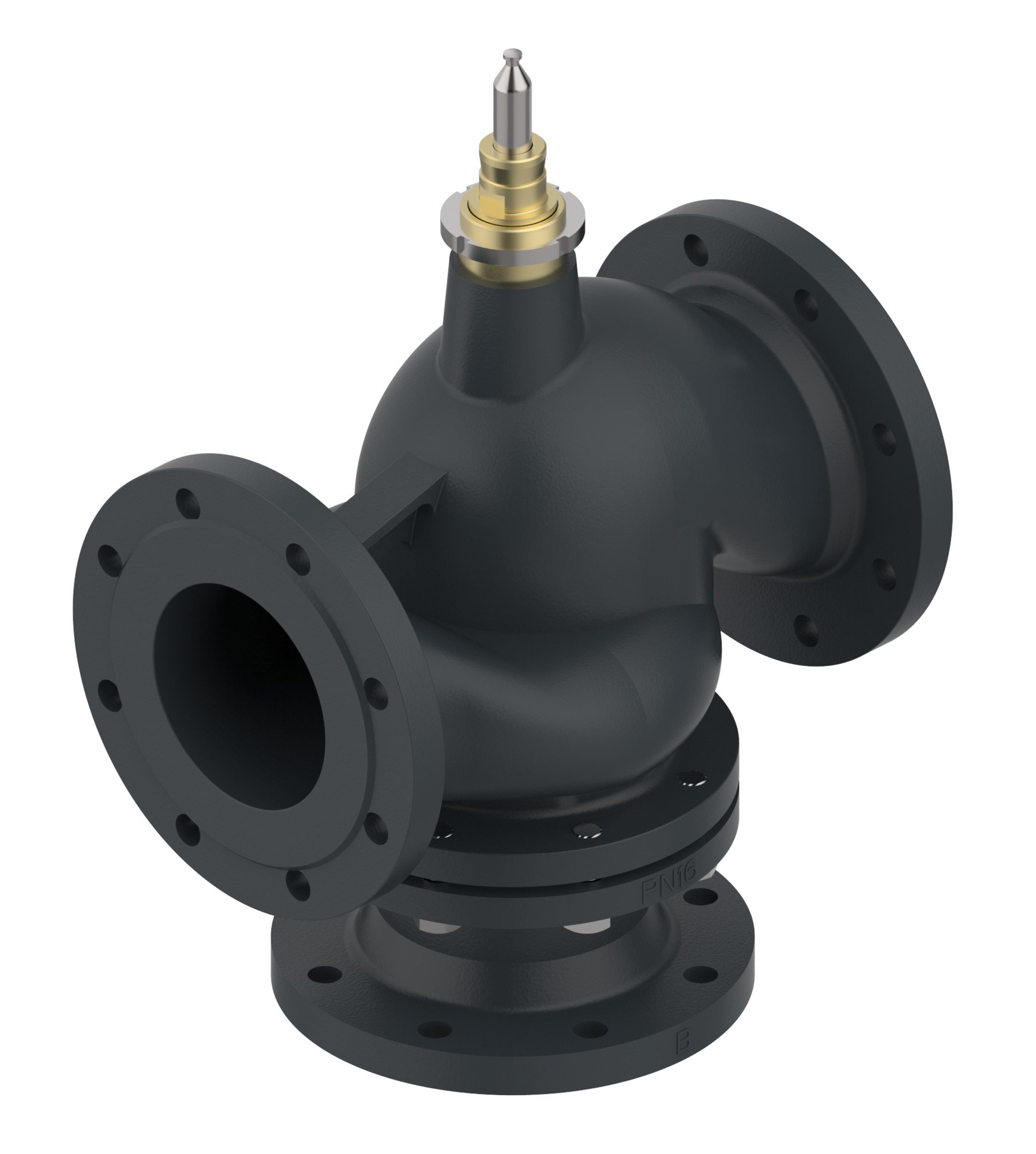 Danfoss 3-Wege VF3 DN125 Kvs 220,0, PN16, GGG-40,3