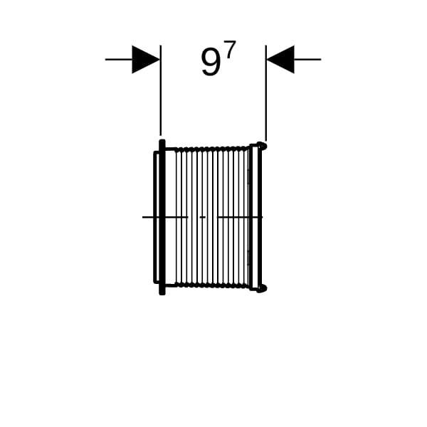 Geberit Bauschutz für UP-SPK ab Bj 2002