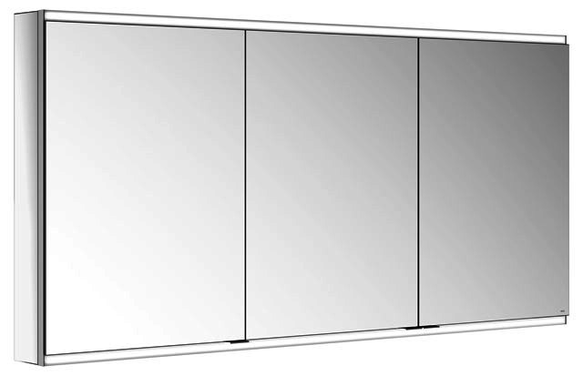 KEUCO Royal Modular 2.0 SPS, bel. 80031, Vorb,2Steckd,sb-elox,1500x700x120mm