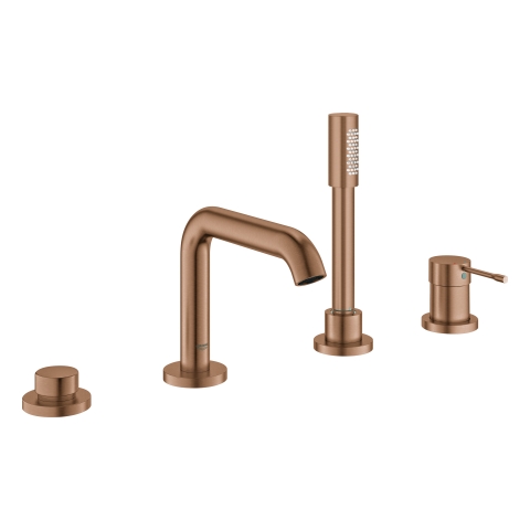 GROHE 4-Loch-Einhand-Wannenkombination Essence 25251_1 warm sunset gebürstet GROHE 4-Loch-Einhand-Wannenkombination Essence 25251_1 warm sunset gebürstet