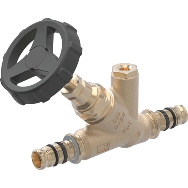 Geberit Mepla Schrägsitz-Absperrventil d32 RG+