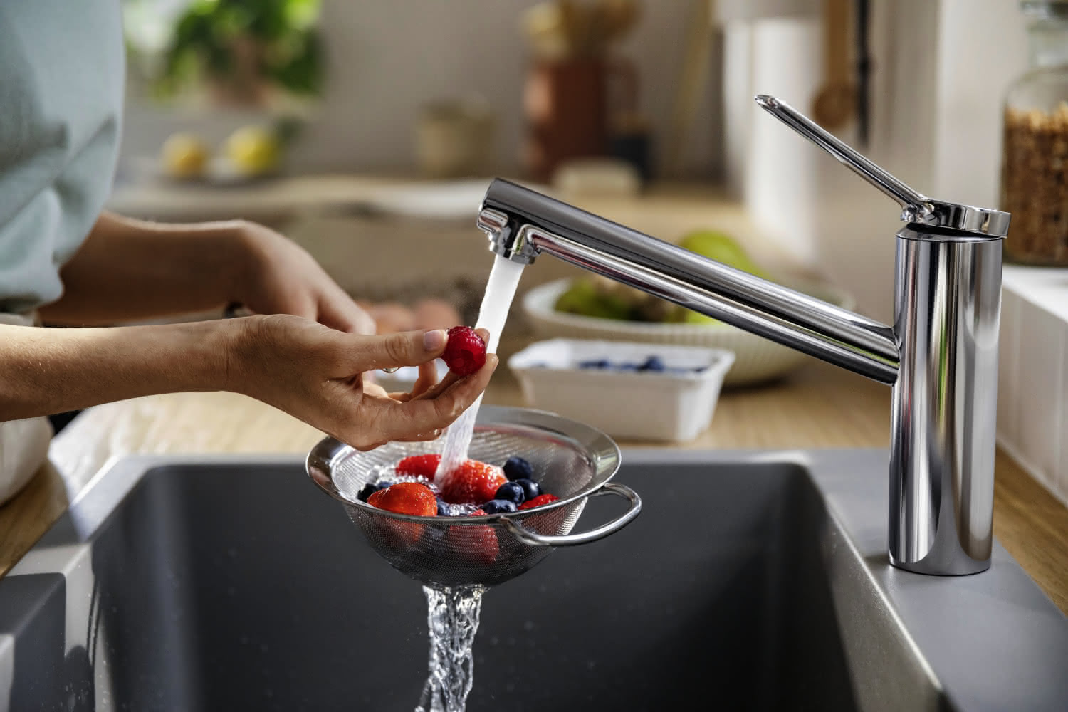 Hansgrohe Spültischmischer 150 Zesis M33 1jet chrom