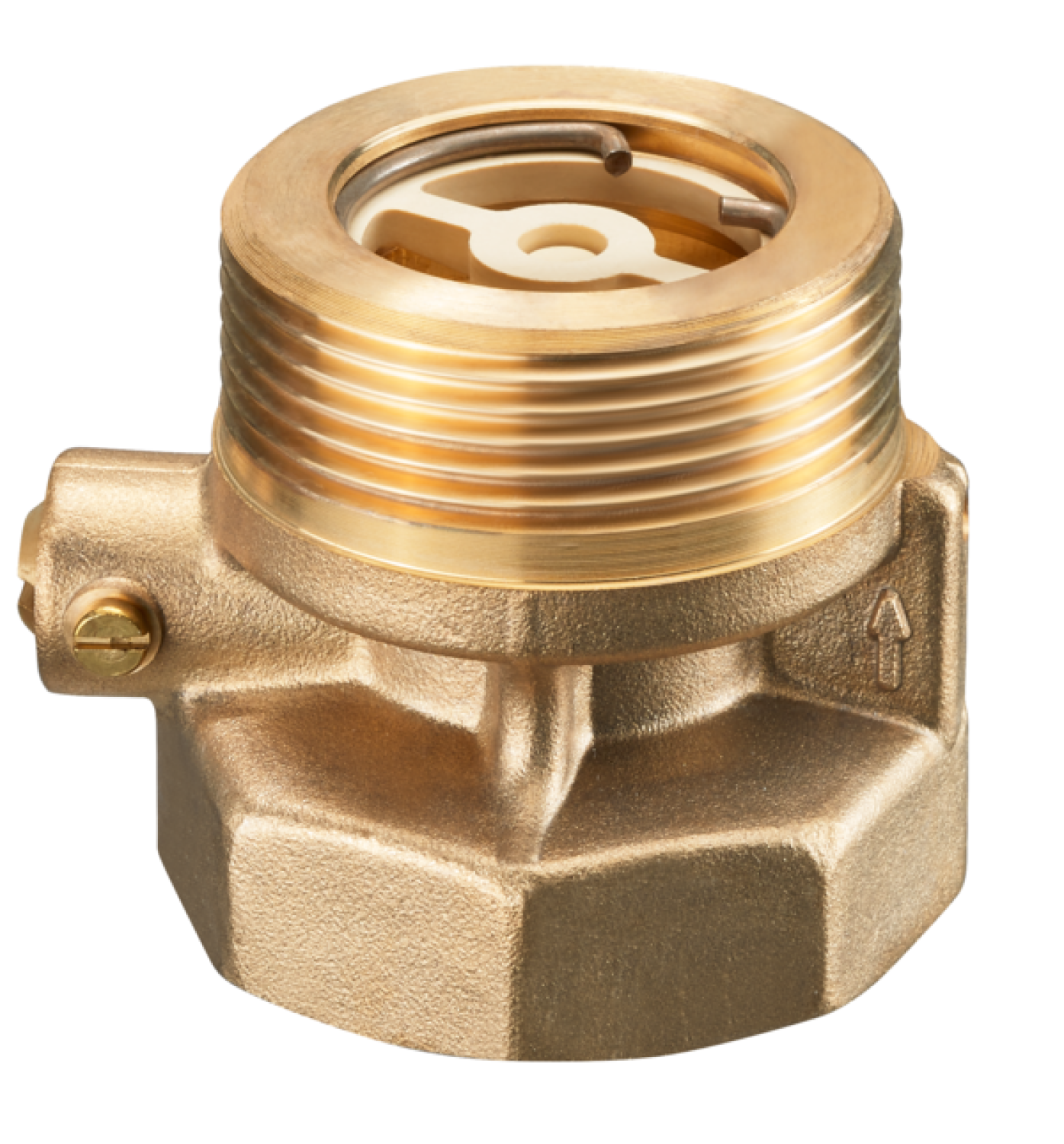 OVENTROP-Sperrventil SVE DN 25, G 1 1/2 AG, G 1 1/2 IG, PN 10, Ms