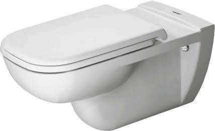 DU Wand-WC D-Code Vital 700 mm Tiefspüler, barrierefrei, weiß