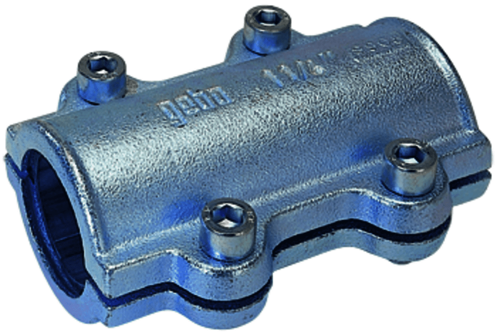 gebooriginal Temperguss-Dichtschelle Typ DS 1/2" für Stahlrohr Serie 252 gebooriginal Temperguss-Dichtschelle Typ DS 1/2" für Stahlrohr Serie 252