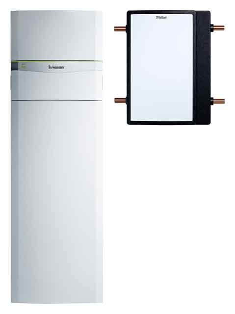 Vaillant Heizungswärmepumpe flexoCOMPACT exclusive VWF 88/4 mit fluoCOLLECT