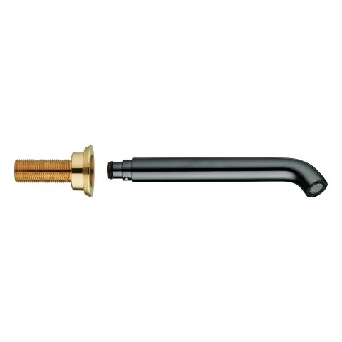 GROHE Auslauf 48638 Ausladung 180mm mit Mousseur hard graphite