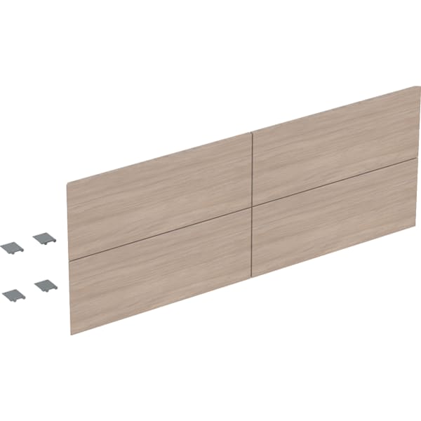 Geberit Set Schubl.-Frt für ONE US, 4 Schubl. für WT B: 135cm, Eiche