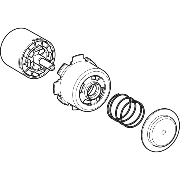 Geberit Faltenbalg für Drücker pneumatisch d50