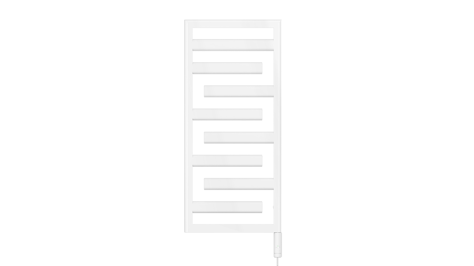 Zehnder Design-HK Tetris elektrisch IHC TETSS110050ECZD 1228x45x500 RAL 9005