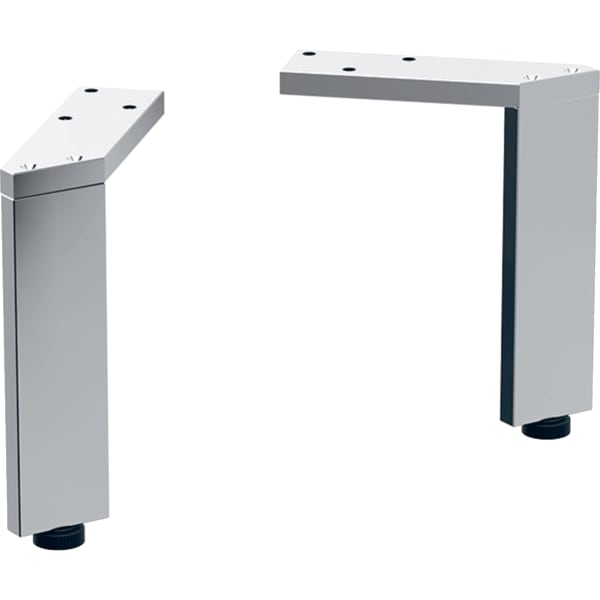 Geberit Set Füße, H:15,1-15,4cm hochglanz verchromt (2 St.) Geberit Set Füße, H:15,1-15,4cm hochglanz verchromt (2 St.)