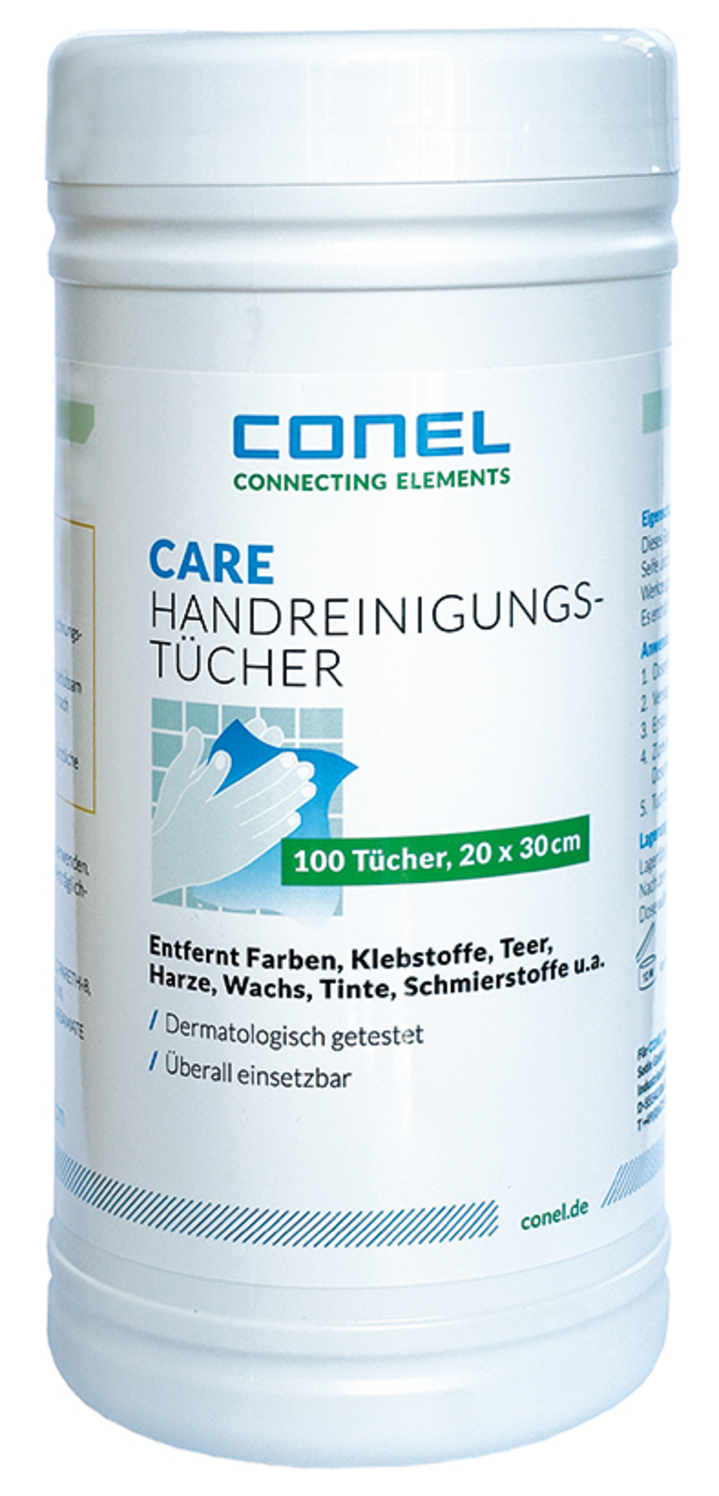 CARE Hand-Reinigungstuch 100 Stück CARE Hand-Reinigungstuch 100 Stück