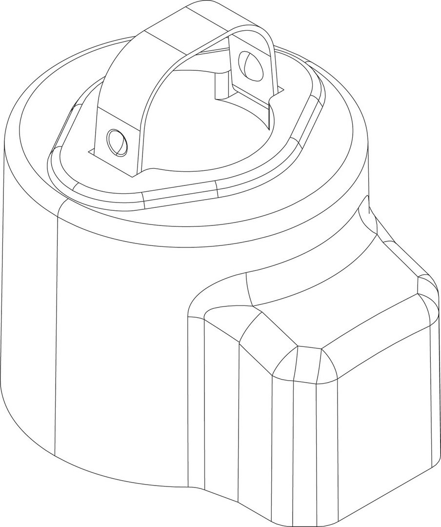 BOSCH Ersatzteil TTNR: 8733703216 Spule Expansionsventil UKV-A300mm