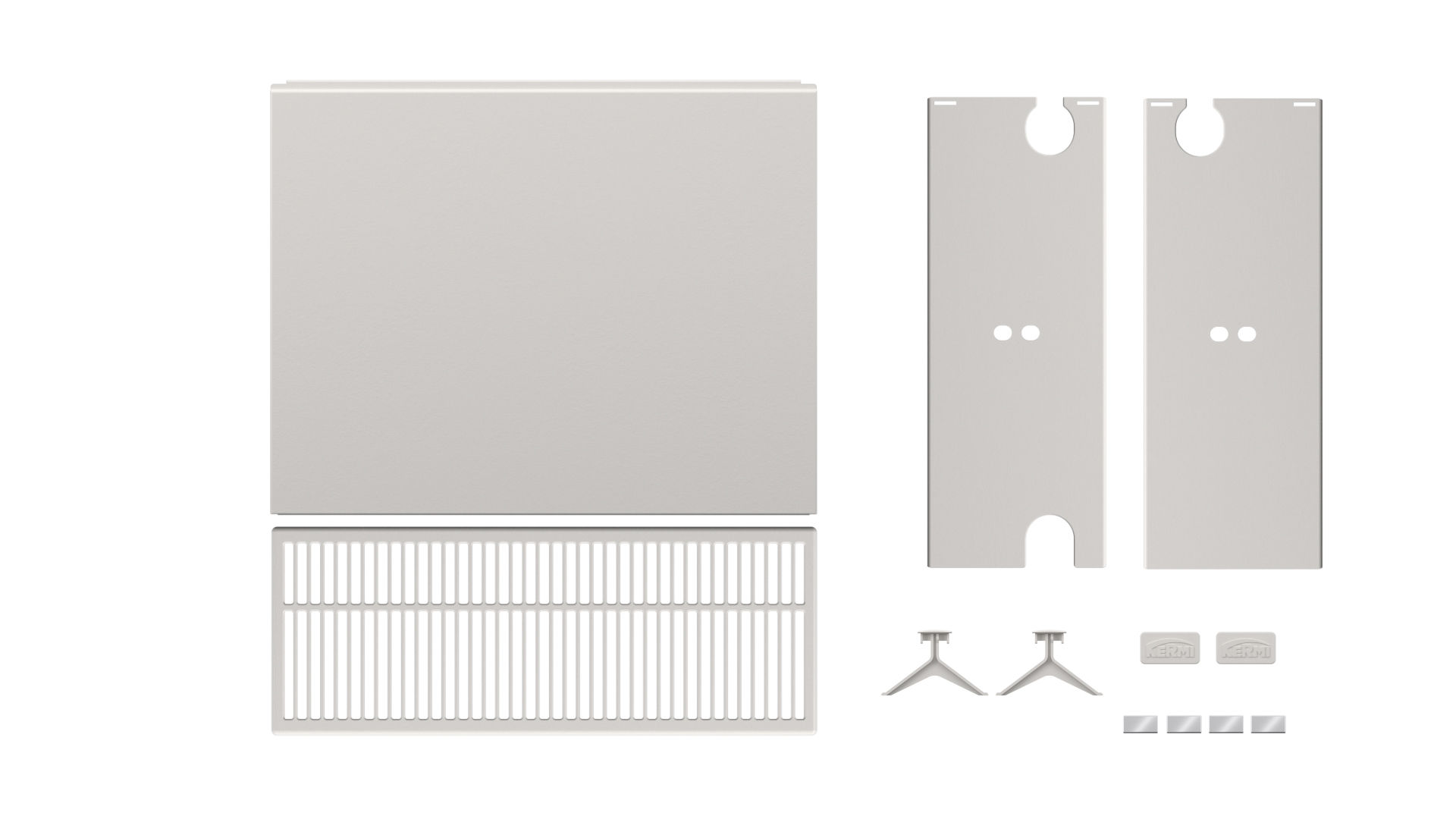 Kermi Upgrade Set Plan V R T33 500x400 RAL 9016