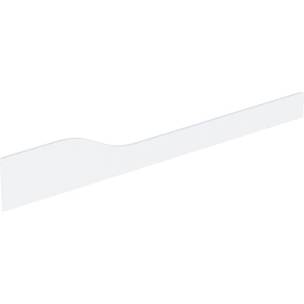 Geberit Bambini Dekorblende, Front für 3 WT-Arm., tieferes Becken re, weiß