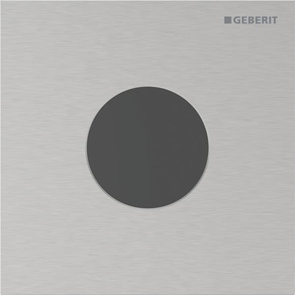 Geberit Typ 40 Abdeckplatte, rund für UR-Strg. IR, gebürstet, Etc