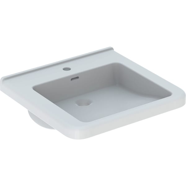 Geberit Renova Comfort Square WT barrierefrei 55x52,5cm, m. Hl., m. Ül., weiß