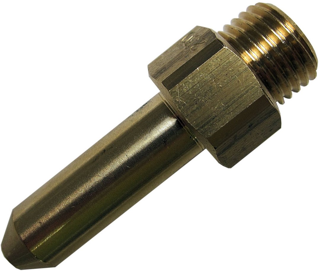 BOSCH Ersatzteil TTNR: 8718584463 Hauptgasdüse 2,30 Bohrung SW16 48lg